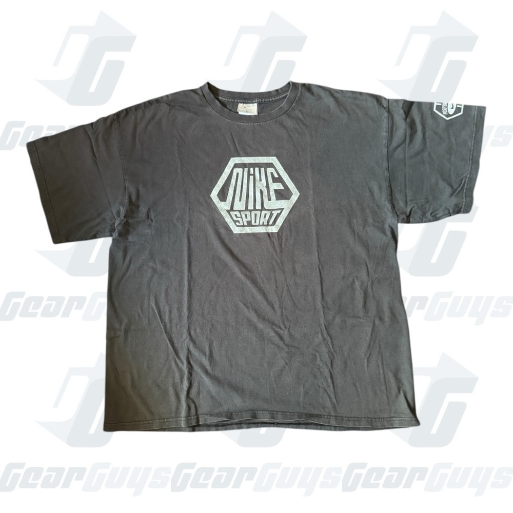 Vintage Nike Performance Puffed Hex Short Sleeve T-Shirt Size XLarge